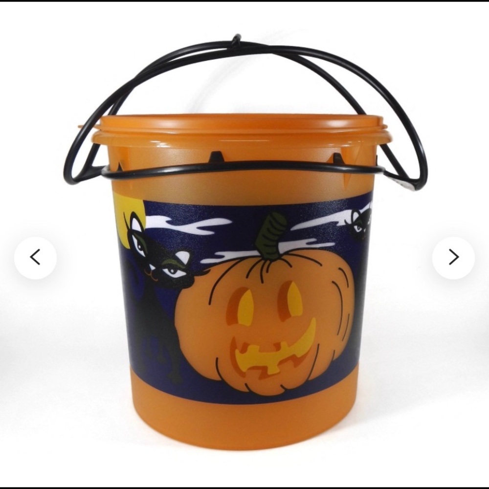 Tupperware Halloween Canister